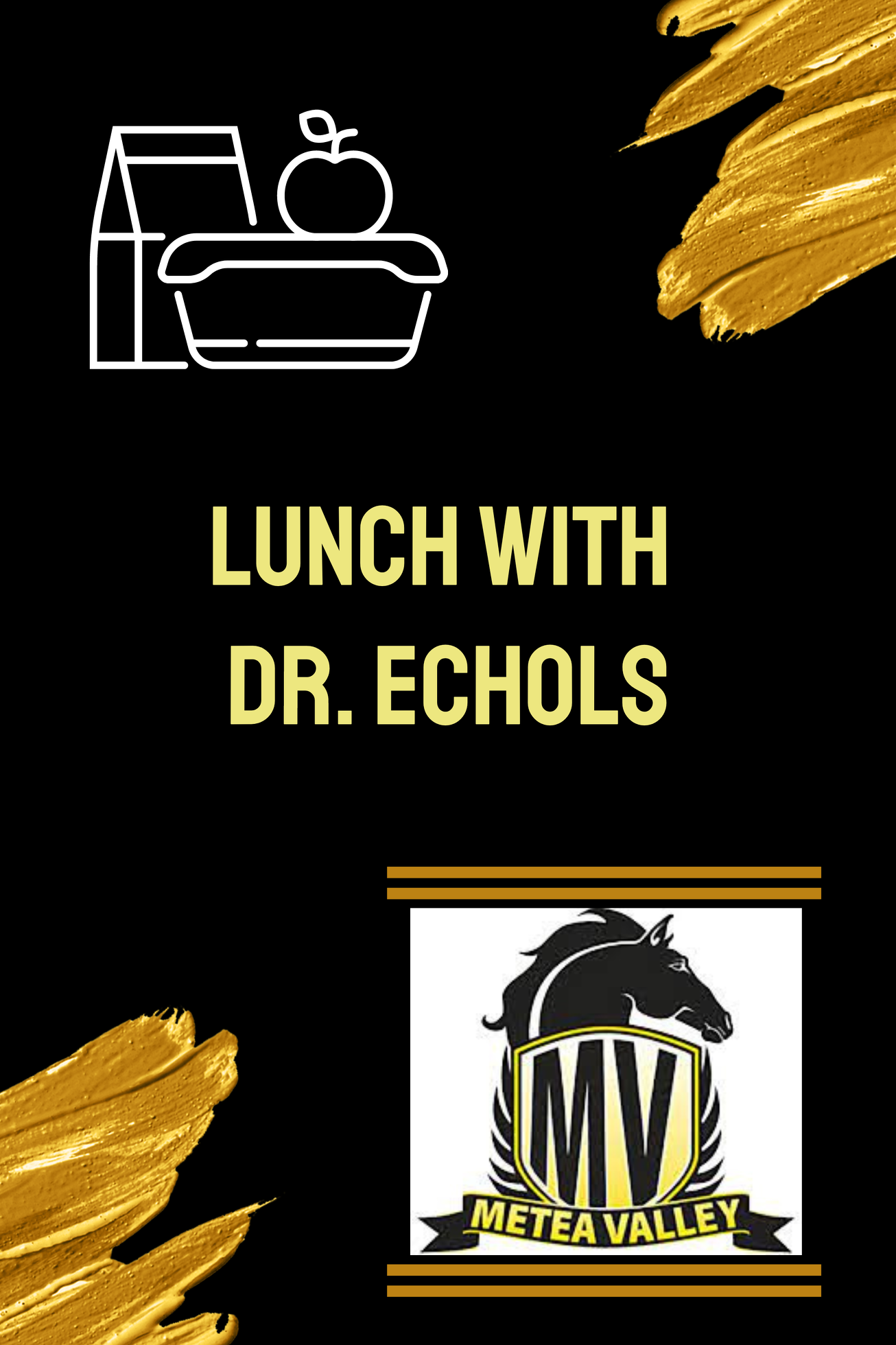 METEA Valley High School Lunch with Dr. Echols Inspire '23 Fine